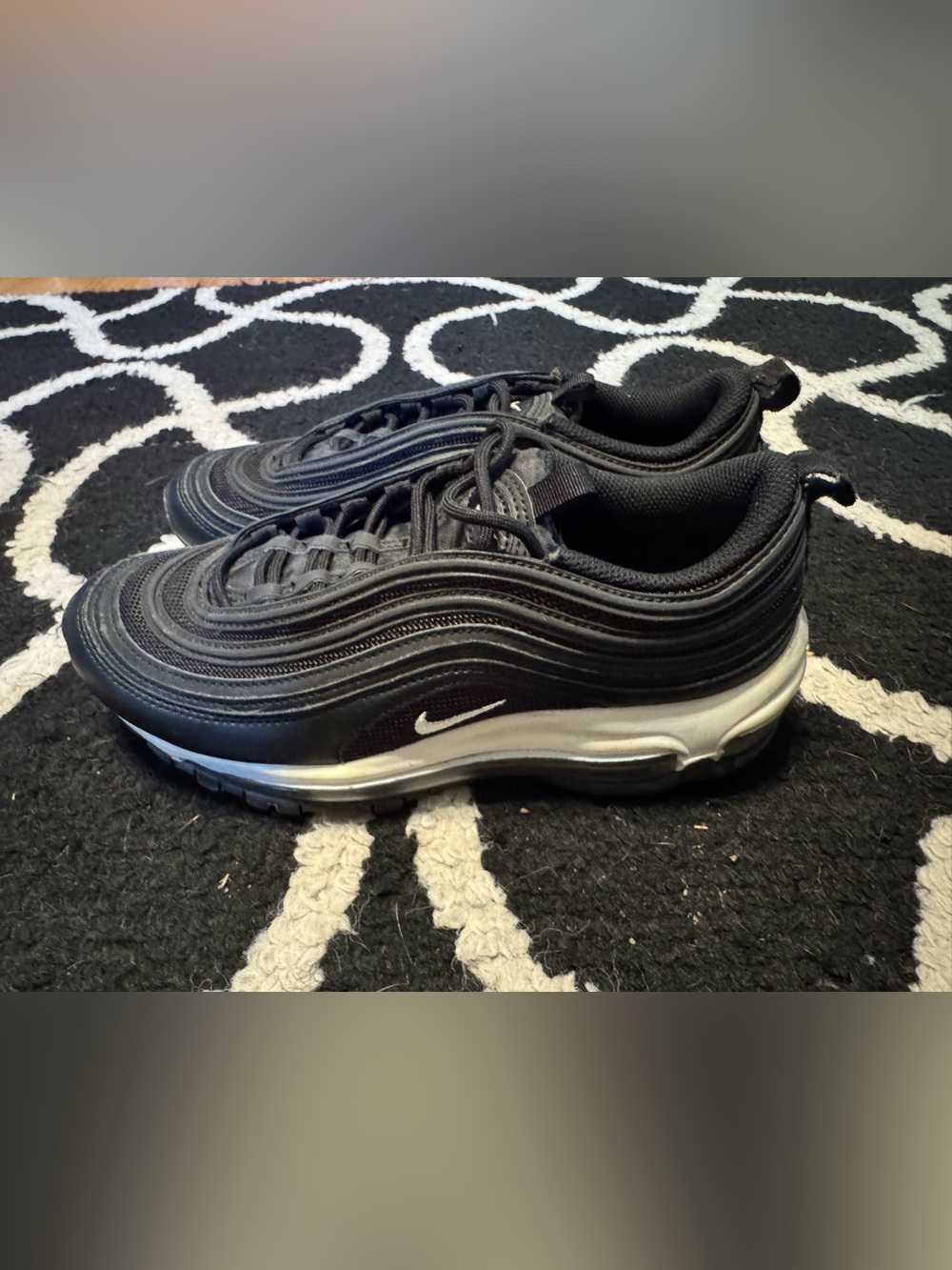 Nike Air Max 97 Women’s Size 8.5 Black White DH8016-001 Retro Sneakers